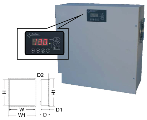 Zasilacz buforowy Pulsar AWZ501 13,8V/3A z automatyk - Zasilacze do kamer