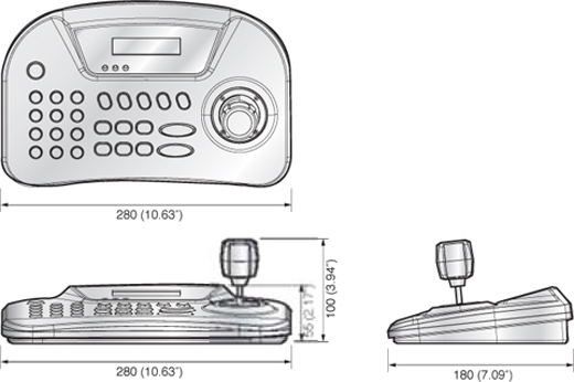 Samsung SPC-1010 wymiary