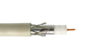Kabel koncentryczny F690BV.A Biały